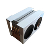 Fregadero de calor de proceso de soldadura de material de cobre con tubo de calor para el sistema de enfriamiento de iluminación LED de 800W -1000W